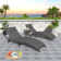 2-Piece Foldable "S"-Shaped Reclining Chaise Lounge Set With Adjustable Backrest And Foldable Rattan Coffee Table