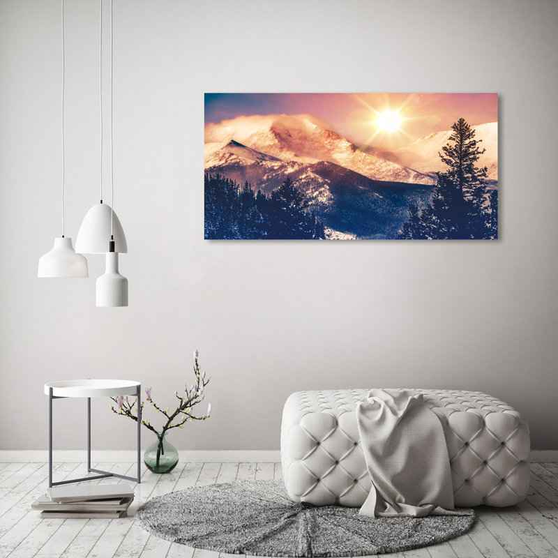 Colourado Mountains - Wrapped Canvas Print