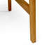 Ensemble de 2 chaises de salle à manger d'extérieur résistantes aux intempéries en bois d'acacia Adirondack-1466566985