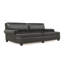 Leroy Rolled Panel-Arm Daybed with Bun Feet-2023781872-2015855677