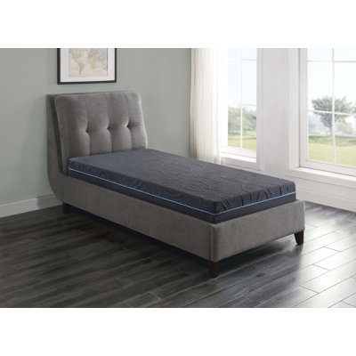 8" Twin Size Bed Mattress Gel-Infused Memory Foam Hybrid Mattress