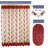 Keyonnie Geometric Shower Curtain with Hooks Included