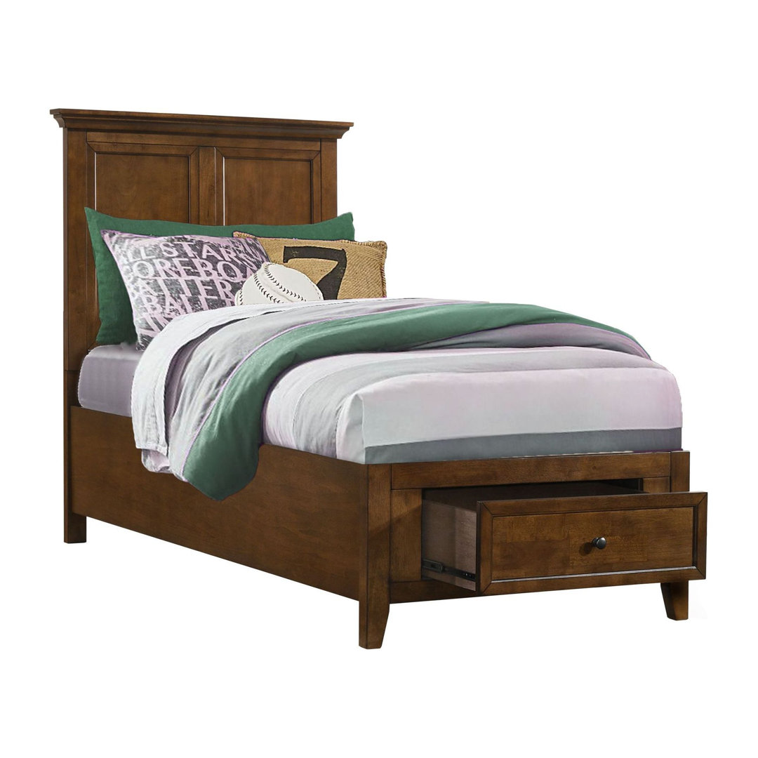 Bletsoe San Mateo Youth Tuscan Storage Bed, Full Winston Porter
