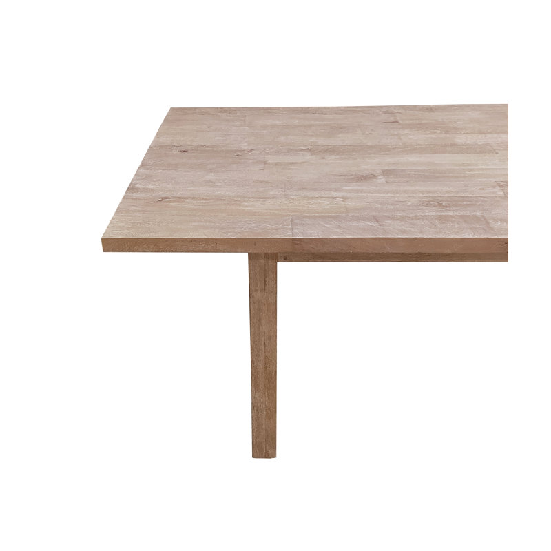 Table de salle à manger en bois massif 95 po Mango