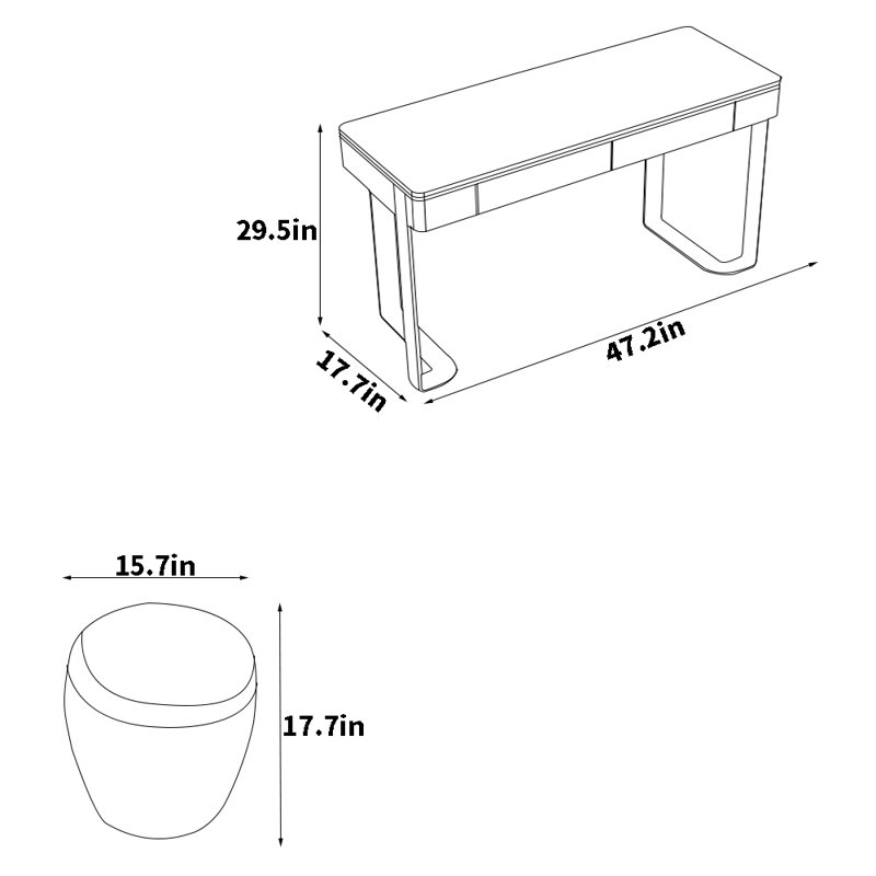 Commode à panneaux Rock Light Light Luxury