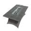 Table de foyer d'extérieur au propane en aluminium H 26,99 po x l 70,6 po Arayeli-1158189262