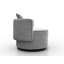 Bernella Upholstered Swivel Armchair-265139757