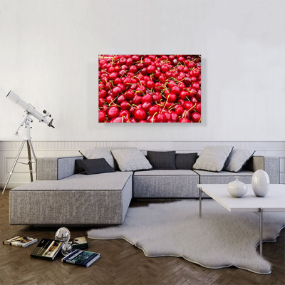 «Cherries» - reproduction de photo sur toile tendue