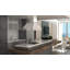48" Professional 500 CFM Ducted Island Range Hood in Brushed Stainless Steel