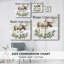 «Merry Christmas Moose», impression sur toile tendue-1970856388