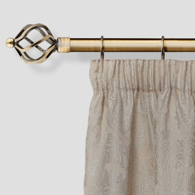 Abeer Adjustable 2cm Single Curtain Pole