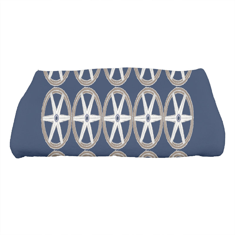 Aksel Bath Towel, Navy Blue