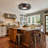 24'' Ceiling Fan With LED Light Flush Mount Ceiling Fan With Remote 6 Speeds & Timer-1294095715