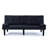 67-Inch Pvc Multi-Functional Sofa Bed With A Foldable And Cup Holder-2065815157