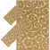 Ensemble de tapis oriental taupe