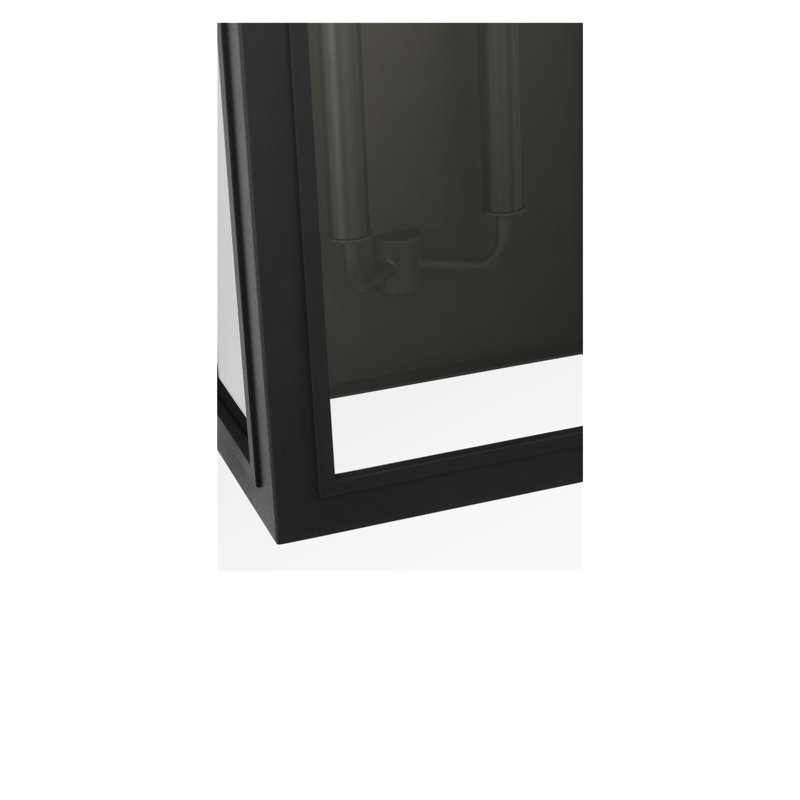 Modesto Wall Lantern, 24.13" H x 12.5" W x 9.37" D, 2