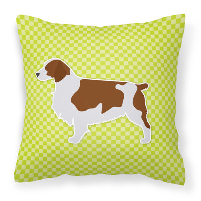 Coussin décoratif intérieur/extérieur épagneul springer gallois
