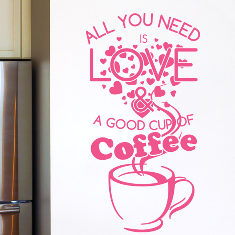 Non-Wall Damaging Wall Decal, Pink