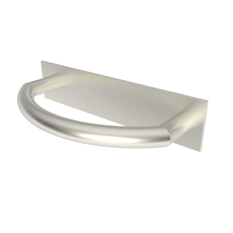 Surface Towel Ring, Satin Nickel
