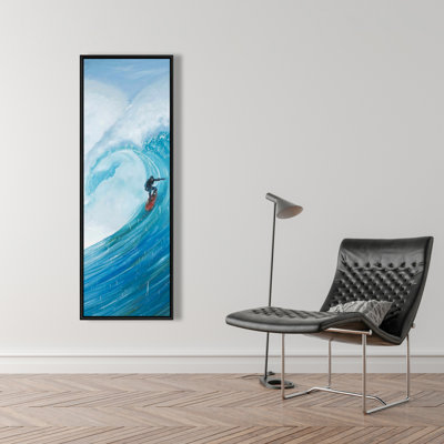 " Surfer On A Big Wave "