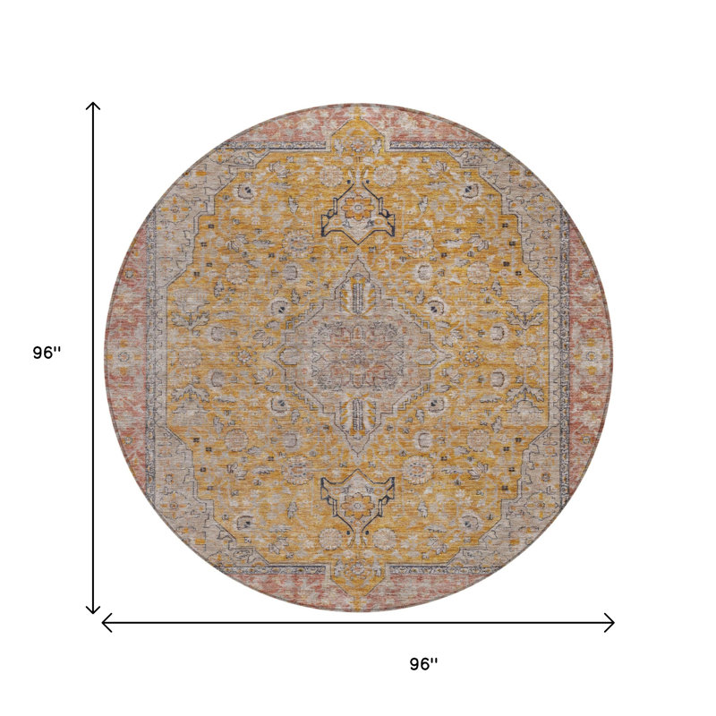 Tapis intérieur lavable 8 pi