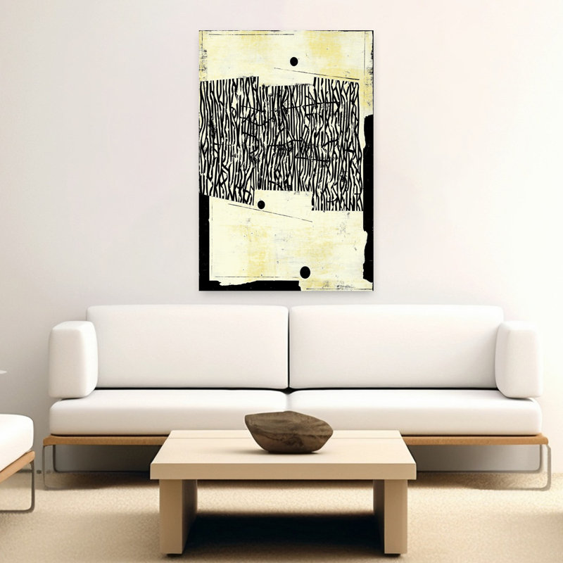 Art contemporain, art moderne abstrait, H 60 po x l 40 po