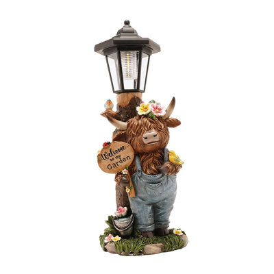 43.51cm Solar Powered Outdoor Lantern