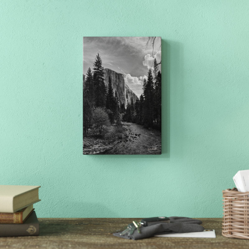 Yosemite II 1 Piece Wall Art on Canvas, 30cm H x 20cm W x 3.8cm D