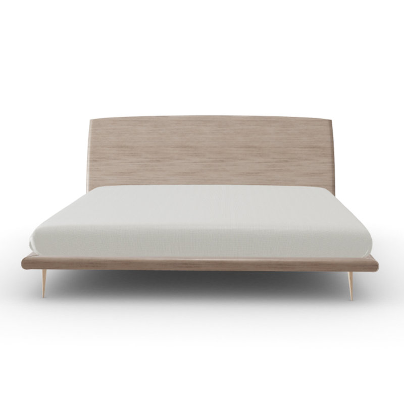 Platform Bed, Walnut, King