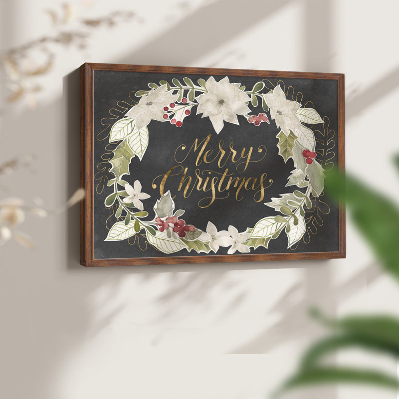 Gilded Christmas Collection A - Reproduction encadrée - Restickable