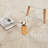 Brook Beige & Brown Abstract High-Low Modern Rug-50890555-50890552