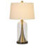 Lampe de table en verre 28,5 po Ornellas
