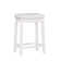 Bartonville Counter & Bar Solid Wood Backless Stool with Upholstered Seat