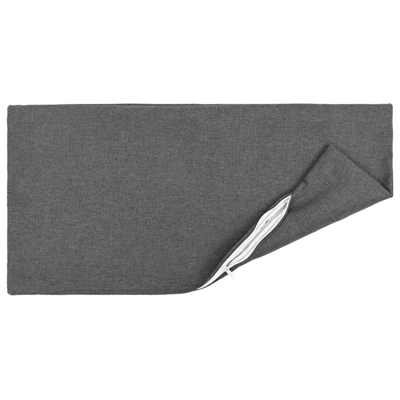 Light Grey Cushion, Rectangle 40cmH x 70cmW, Light Grey