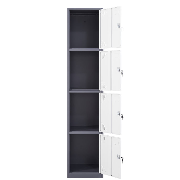 Four Tier Cabinet with Lock
