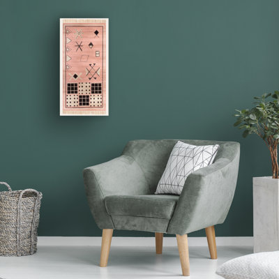 Reproduction d'art sur toile, "Woven Abstraction II" par celle-ci