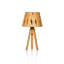 Lampe trépied en bois massif Sion-1898552559