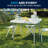 Noah Square Plastic Folding Event Table