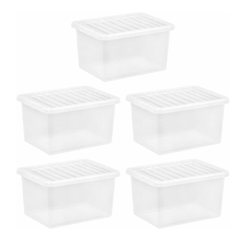 Metro Lane Polyethylene Plastic Decorative Bin