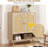 20 Pair Shoe Storage Cabinet