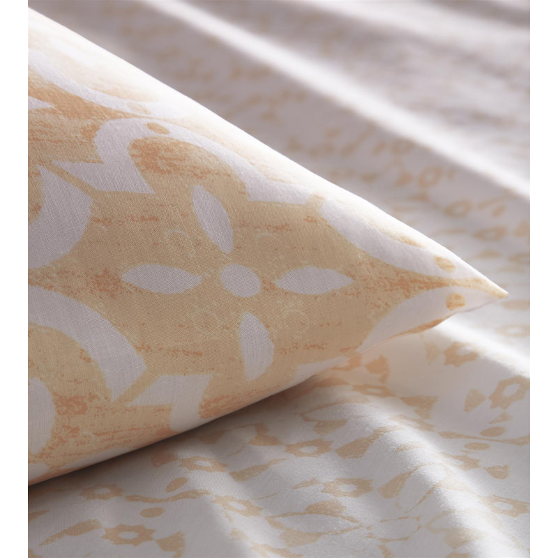 Villarreal Geometric Duvet Cover Set with Pillowcases, 100 x 135 cm