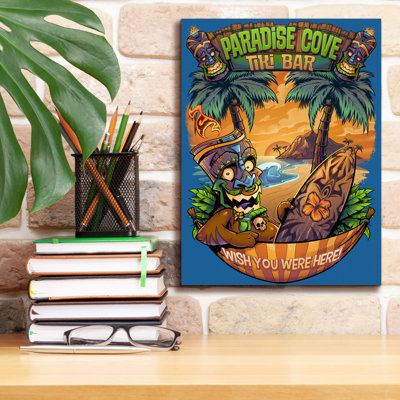 Tiki Man, hamac sur toile