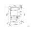 10 Pair Shoe Storage Cabinet
