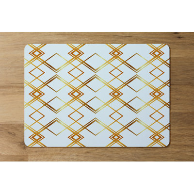 Manervia Geometric Rectangle Placemat