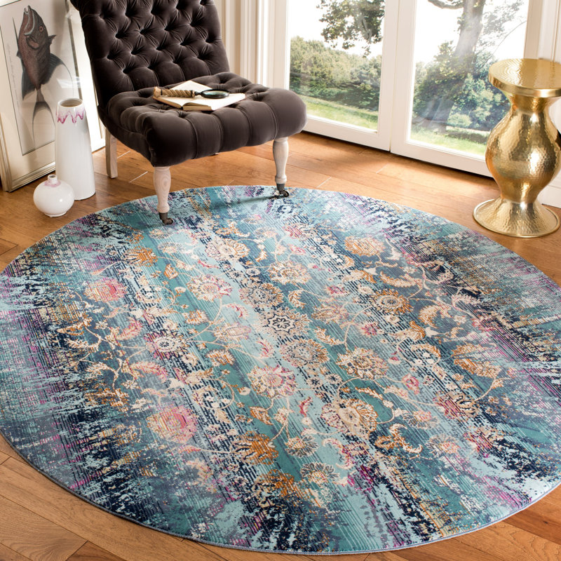 Tapis floral Tolleson Performance, Rectangulaire 9 pi x 12 pi