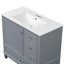 Meuble-lavabo 36 po avec lavabo en céramique