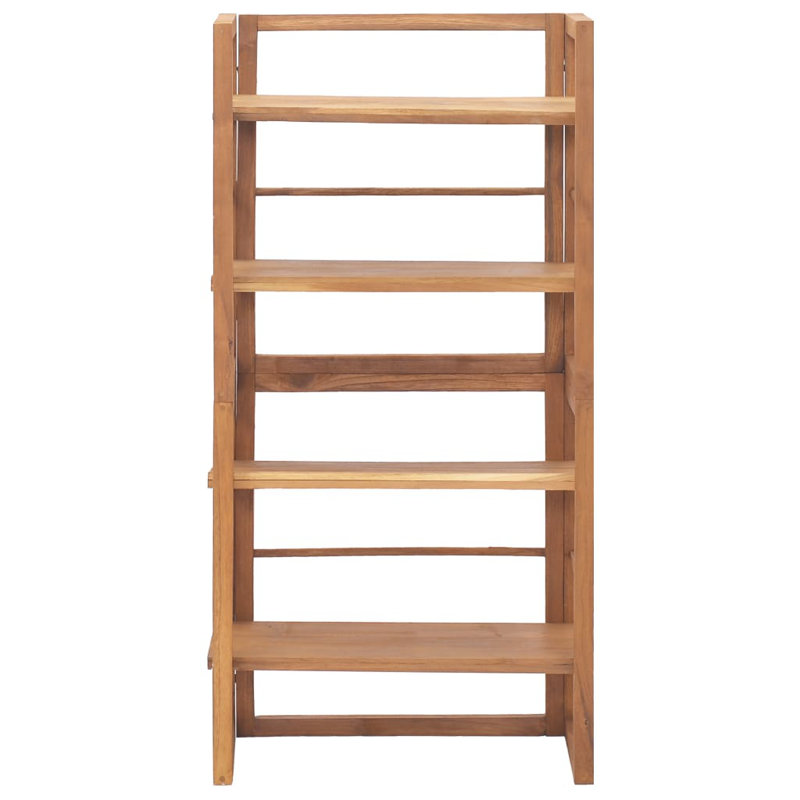 Aashild 23.6'' W Solid Wood Shelving Unit, 47.2" H x 23.6" W x 11.8" D
