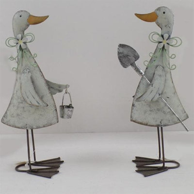 Elixis Bird Metal Garden Statue
