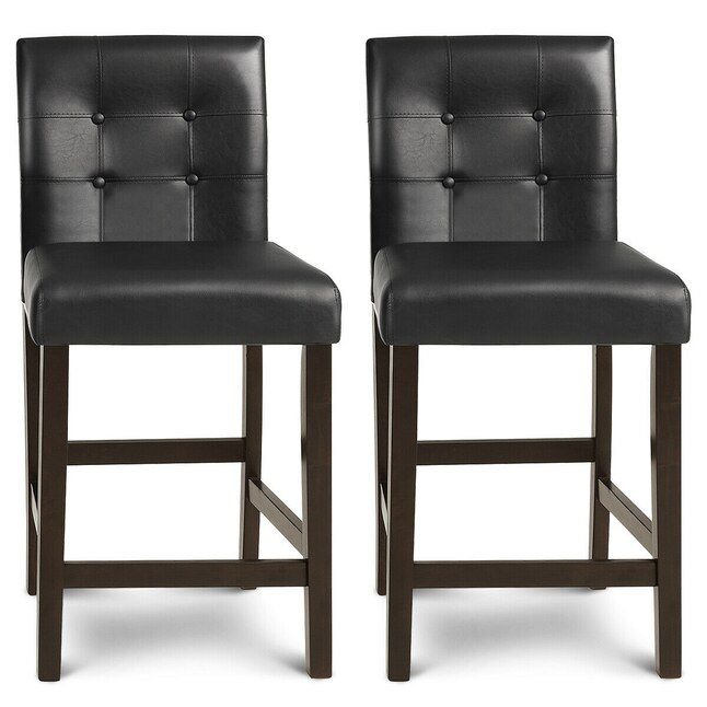 Jonno 25'' Counter Stool, Black, Black