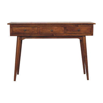 Wentz 115cm Solid Wood Console Table